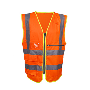 Chaleco de seguridad con cremallera de calidad superior para adultos Chaleco DE SEGURIDAD multibolsillo de nuevo diseño multifuncional y a prueba de agua - Product Image 2