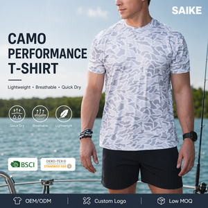 <span class=keywords><strong>Chemise</strong></span> de pêche personnalisée pour <span class=keywords><strong>homme</strong></span>, <span class=keywords><strong>camouflage</strong></span>, <span class=keywords><strong>chasse</strong></span>, randonnée, manches courtes, protection UV, respirante, séchage rapide, <span class=keywords><strong>camouflage</strong></span>, vente en gros - Product Image 1