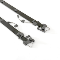 Nouveau kit de réparation de toit ouvrant A2057800175, rails et clips 57,5 cm pour Mercedes Classe C W205, acier inoxydable POM, durable, garantie 1 an