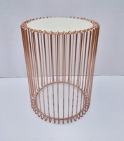Tables basses modernes avec structure en fil de fer, durables, écologiques, design traditionnel, plateau robuste, entretien facile, meubles de salon