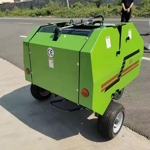 Agricultural Machinery Motorized High Productivity Square Baler for Hay <b>Grass</b> Packing - Product Image 1