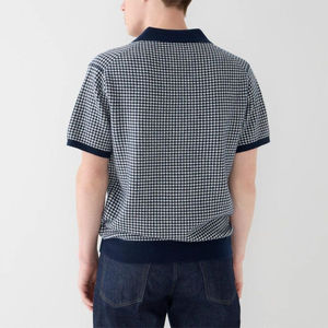 Polo de Hombre al por Mayor, OEM, Venta Caliente, Algodón Transpirable, Tejido de Punto, Informal, Estampado Digital, Manga Corta, Liso, Teñido, Longitud Regular - Product Image 5