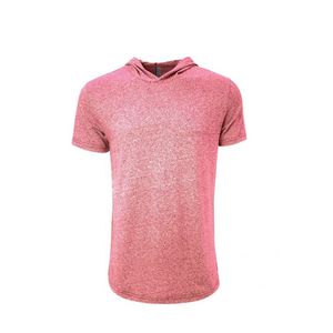 Camiseta unisex de manga corta de algodón peinado con anillo para hombre, camisetas de gimnasio, camisetas ajustadas de secado rápido - Product Image 5