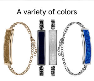 Bracelet intelligent B6 Fashion, tracker d'activité sans écran, montre en acier inoxydable, moniteur de fréquence cardiaque, cadeau de couple pour Android - Product Image 4