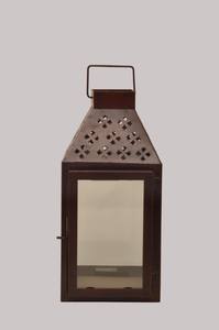 Super offre une lanterne en métal de conception traditionnelle avec poignée suspendue pour la décoration de bougies. - Product Image 2