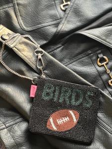 Monedero de Cuentas GO VOLS para el Día del Partido, Monedero de Cuentas Hecho a Mano en Naranja y Blanco de Tennessee para Fanáticos - Product Image 6