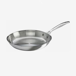 Wok élégant en acier inoxydable, ensemble de trois pièces, batterie de cuisine antiadhésive en nid d'abeille en métal à trois couches, poêle à sauce hybride - Product Image 2