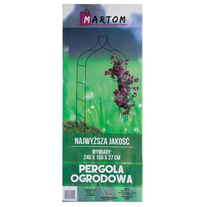 Arco de Jardín Metálico de 240 cm para Rosas, Flores y Ramas para Uso en Plantas - Product Image 4