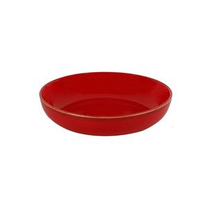 Tazón de Cerámica Rojo Minimalista de 17 cm para Servir Comida en Fiestas - Product Image 2