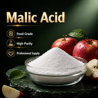 Acide malique DL de qualité alimentaire (CAS 6915-15-7) pureté 99% Acide hydroxybutanédiolique Marque WMK