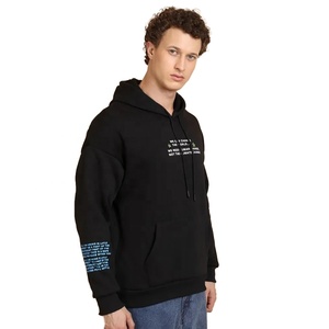 Sudaderas Personalizadas 3D para Lavado, Tejido Grueso 100% Algodón, Felpa, Talla Grande, Letras Cortas Serigrafiadas, Sudaderas Unisex - Product Image 4