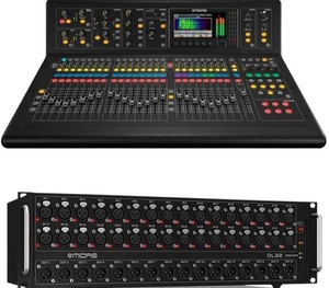 Mixeur numérique 40 canaux Midas M32 LIVE de la meilleure qualité avec boîtier de scène MDL32 et ensemble de moniteurs personnels - Product Image 1