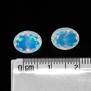 Ethiopian Opal Oval Brilliant Cut Natural Loose Gemstone High Quality Multi Fire for Jewelry Making Customizable Size - Product Image 2