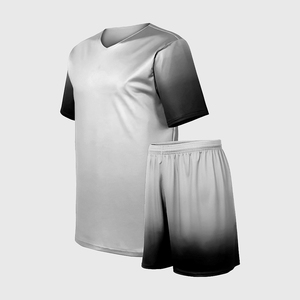 Ensemble de maillots de sport dégradés personnalisés pour hommes, vêtements d'entraînement d'équipe, impression par sublimation complète, service d'usine OEM - Product Image 3