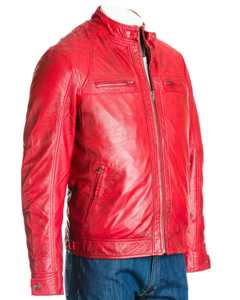 Chaqueta de Cuero para Hombre, Nuevo Estilo, Producto de Cuero Genuino, Diseño de Moda, Chaqueta de Cuero para Hombre - Product Image 3
