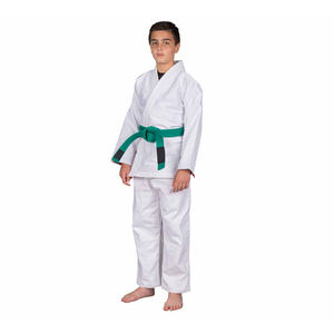 Venta al por mayor OEM calidad superior personalizable logotipo poliéster/algodón BJJ Kimono adulto entrenamiento uniforme transpirable sostenible 460g - Product Image 3