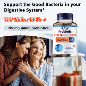 Complément alimentaire probiotique quotidien de marque privée, capsules pour l'équilibre du corps entier, capsules probiotiques pour la santé des adultes - Product Image 3