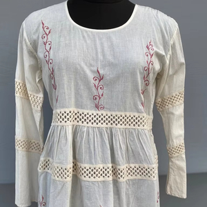 ชุดคลุมของผู้หญิงผ้าลินินทรงตรงเอวทรงตรงสไตล์ลำลองสีสำหรับฤดูร้อน - Product Image 1