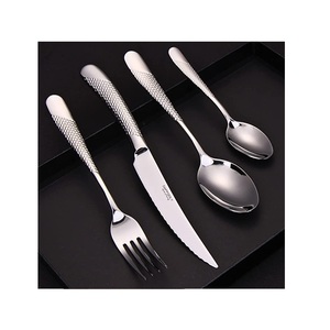 Ensemble de couverts en argent Offre Spéciale, ensemble de couverts en acier inoxydable avec poignée, ensemble de vaisselle, couverts polis miroir pour hôtel - Product Image 3