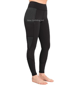 Vêtements équestres de qualité supérieure Culottes d'équitation à la mode Leggings de cheval de vente chaude Collants d'équitation personnalisés avec poches pour téléphone - Product Image 3
