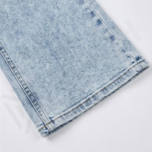 Nouveautés populaires : Pantalons en jean pour femmes européennes et américaines, coupe slim, taille haute, évasés, respirants, mode streetwear - Product Image 6