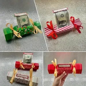 <strong>Christmas</strong> Surprise Money <strong>Pull</strong> Pouch DIY Party Gifts <strong>Crackers</strong> With Money Box Gift Holder Money <strong>Pull</strong> Box for Cash Gift <strong>Pull</strong> - Product Image 4