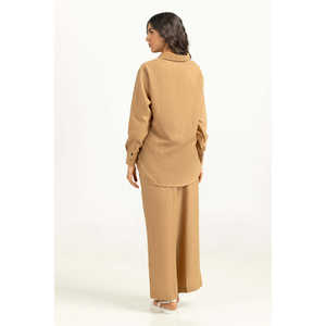 Camisas Casuales de Lino 100% para Mujer WM-COD-SS25-402T Top - Product Image 5