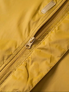 เสื้อโค้ทผู้ชายฮิปฮอปทรงสลิมฟิตแจ็คเก็ตมีฮู้ดสีเหลืองกันลมกันน้ำระบายอากาศได้ดีน้ำหนักเบาออกแบบได้ตามต้องการสำหรับฤดูหนาว - Product Image 4