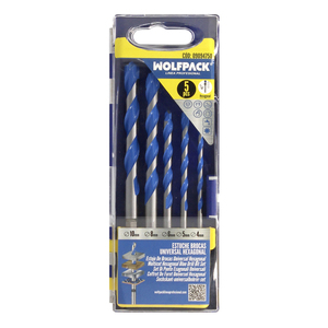 Set di Punte da Trapano Universali Wolfpack Esagonali da Ø4,0 a Ø10 mm - Product Image 5
