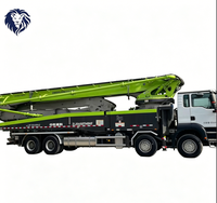 Camion pompe à béton diesel d'occasion pour la construction de grande hauteur – Solution de coulage vertical fiable, productivité 180 m³/h, portée 73 m