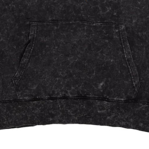 Retro Washed Hoodies Custom Embroidery Manufacturer High Quality Winter 100% Cotton Men Vintage Washed Distressed cotton <b>blended</b> - Product Image 4