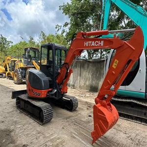 Excavatrice d'occasion à vendre, Hitachi ZX55 Mini 5,5 tonnes, mini-excavatrice hydraulique sur chenilles d'occasion, Zx35 Zx70, haute qualité - Product Image 3