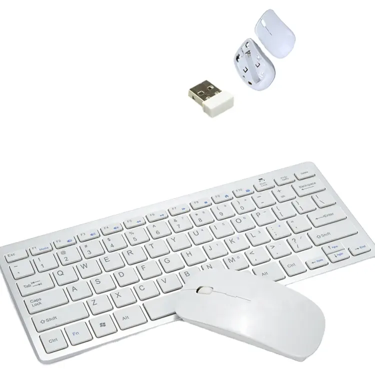 Ratón de teclado Bluetooth para Mac, combo de ratón de teclado inalámbrico ultradelgado para múltiples dispositivos Mac