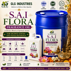 น้ำมันหอมระเหย SAI Flora กลิ่นหอมสังเคราะห์ ผู้ผลิตและจำหน่ายส่ง สำหรับผู้ซื้อ B2B ใช้ในสบู่ เทียน เจลล้างจาน และผลิตภัณฑ์สำหรับบ้าน - Product Image 2