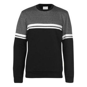 Sudaderas largas de algodón liso Unisex Drop Shoulder Fleece Sweatshirt Mujeres Sudadera personalizada Sudadera de cuello redondo - Product Image 5