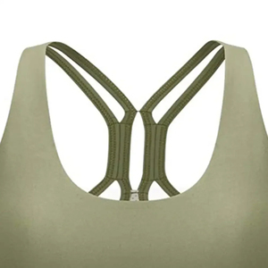 Soutien-gorge de sport pour femme de qualité supérieure, personnalisable, pour la gym et le fitness, avec position du logo sur le devant, meilleur prix, vente en gros - Product Image 2