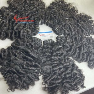 ผมดิบชาวเวียดนามหยิกอบไอน้ำแบบชาวพม่าผมถักทอยาวทั้งหมด - Product Image 4