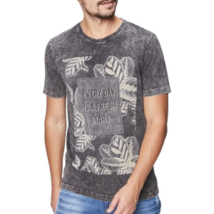 Camiseta de verano de algodón orgánico 100% para hombre, logotipo bordado personalizado, ropa informal transpirable de alta calidad, manga corta, punto de 180g - Product Image 2