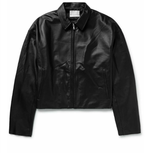 Abrigo grueso para hombre, chaquetas de cuero de imitación para hombre, chaquetas de cuero transpirables de longitud personalizada recortadas, nueva moda al por mayor - Product Image 6