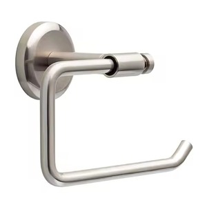 Double L Shape Pedestal <b>Towel</b> Holder Satin Brass sinks showers or bathtub stylish display in guest <b>bathrooms</b> - Product Image 3