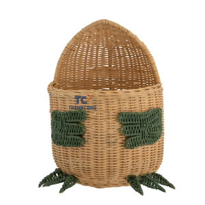 Cesta de mimbre Eddi Kruv, Cestas tejidas a mano con forma de Animal, el precio más barato - Product Image 3