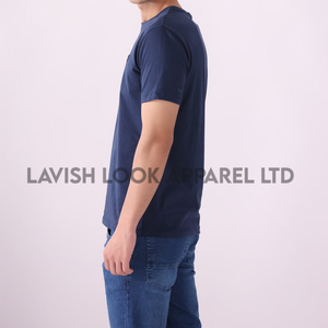 เสื้อยืดผ้าฝ้ายถักแบบพอดีตัวเสื้อยืดผู้ชายระบายอากาศได้ดีพิมพ์ลายหน้าจอว่างเปล่าแบบกำหนดเอง100% - Product Image 6