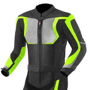 Traje de moto de cuero genuino Traje de moto de la mejor calidad Traje de moto de Venta caliente para la venta - Product Image 5