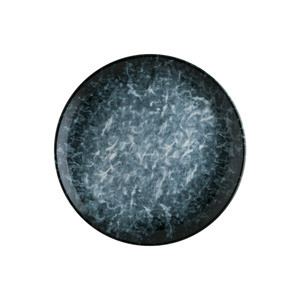 Plato de Porcelana Plano Sepia Gourmet de 21 cm, Diseño Moderno y Elegante para una Presentación con Estilo - Product Image 1