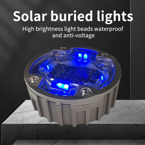 Luz de Señalización Vial Solar de Aluminio, Impermeable IP68, 1000m de Distancia Visual, 72 Horas de Duración, <span class=keywords><strong>para</strong></span> Marcadores de Carreteras - Product Image 6