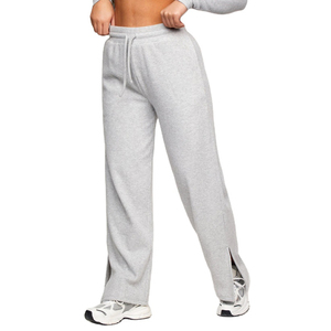 Premium <b>Women's</b> Grey Baggy <b>Sweatpants</b> Custom-Made Casual Trousers Elastic Waist <b>Women's</b> <b>Sweatpants</b> - Product Image 4