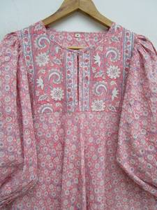 Vestidos de mujer Casual manga corta/manga larga botón abajo cuello en V vestido máximo vestidos de mujer Casual manga corta/manga larga - Product Image 2