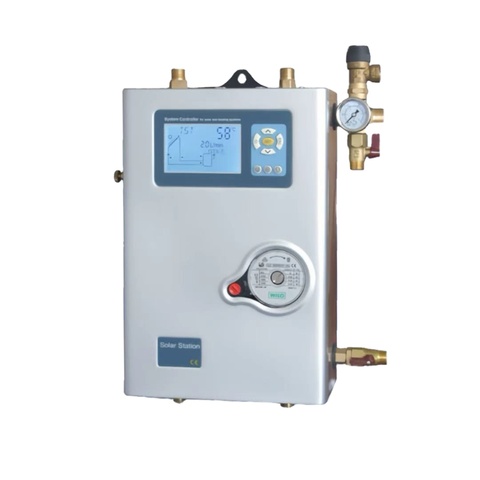 All-in-One High-Temp Resistant Solar Workstation Easy Installation Flow/Pressure/Temperature Control Unit for Water Heater Parts
