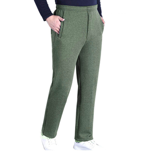 Pantalones Deportivos de Algodón Verde para Hombre, Marca Index Apparel, Cintura Elástica, Casuales, con Logotipo en la Pierna Derecha, Pantalones para Otoño en Venta - Product Image 4