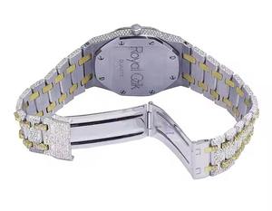 Montre en diamant Moissanite de qualité supérieure pour hommes et femmes Cadeau parfait pour les fiançailles et les célébrations de mariage - Product Image 3